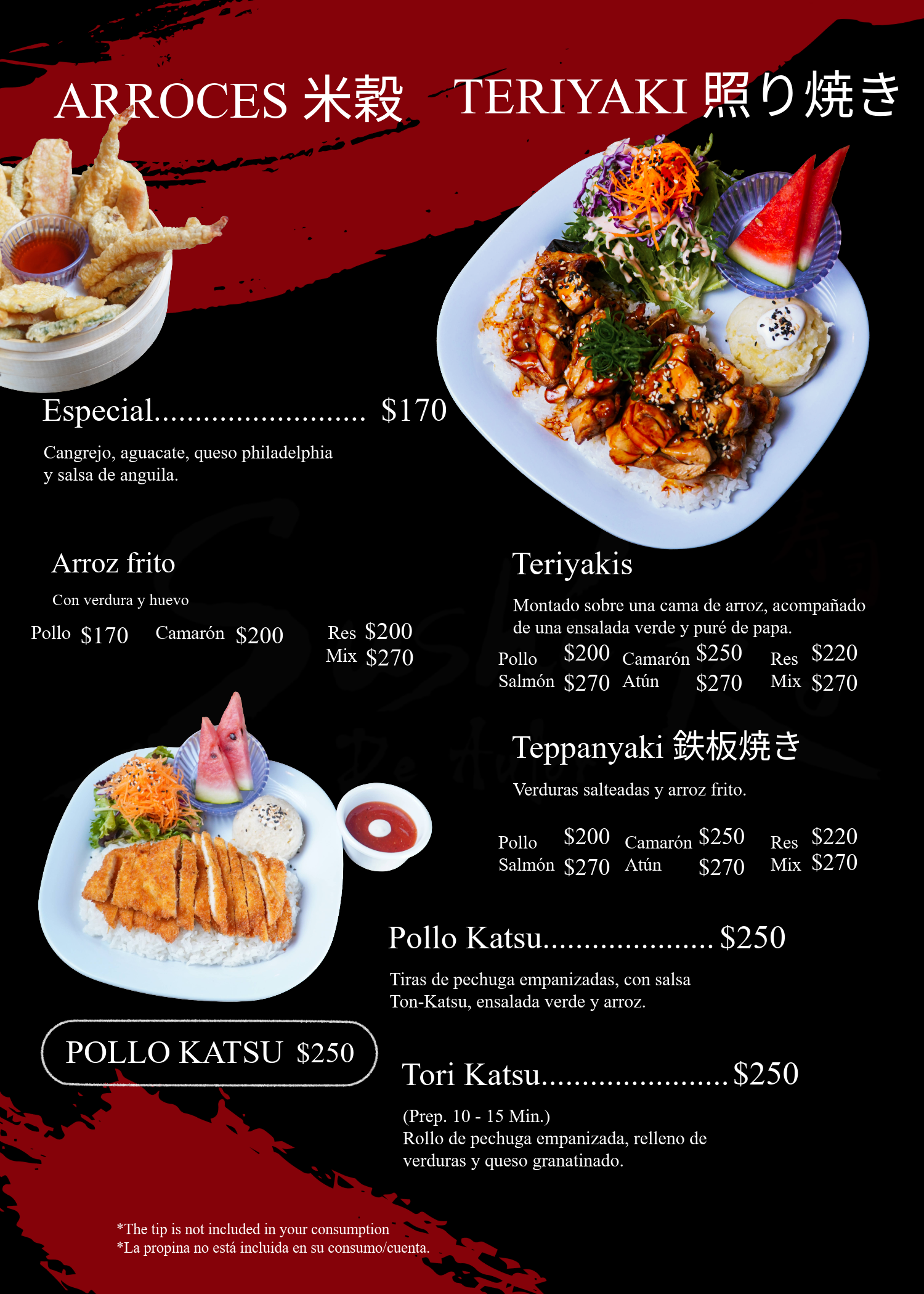 Menú Sushi KO - Meú Sushi KO